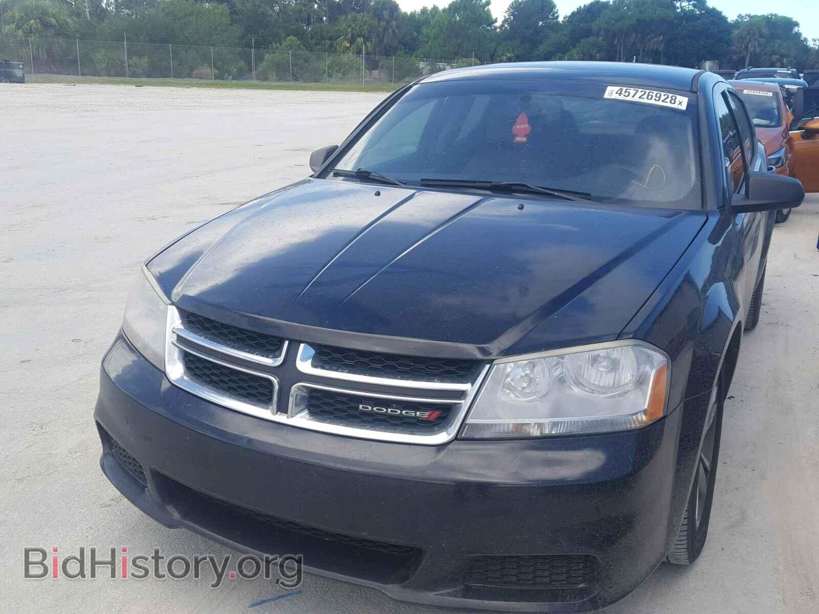 2013 DODGE AVENGER - VIN: 1C3CDZAG2DN544675 - Фото 2