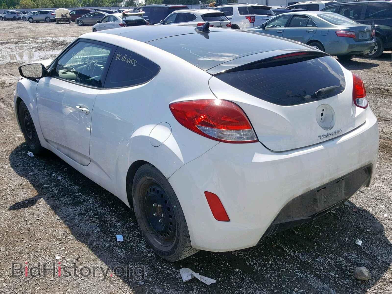 2012 HYUNDAI VELOSTER - VIN: KMHTC6AD2CU042977 - Фото 3