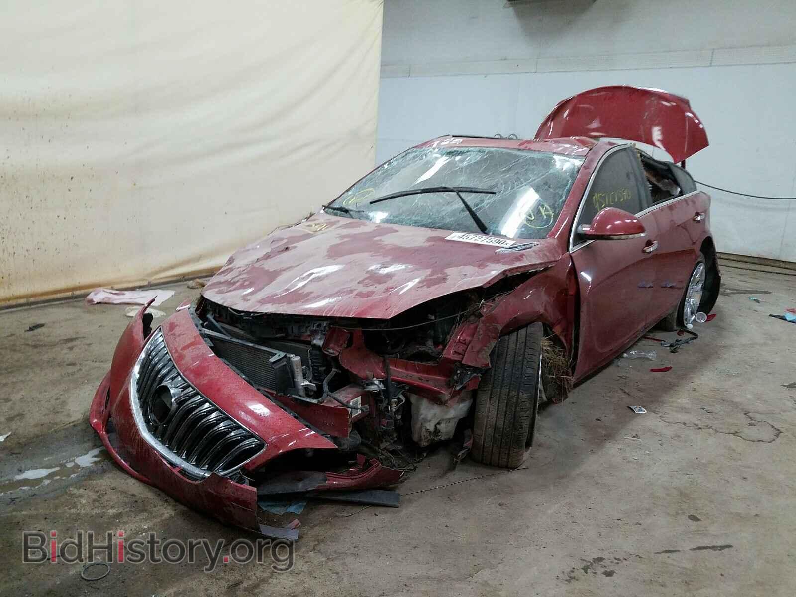 2014 BUICK REGAL - VIN: 2G4GN5EX4E9169336 - Фото 2