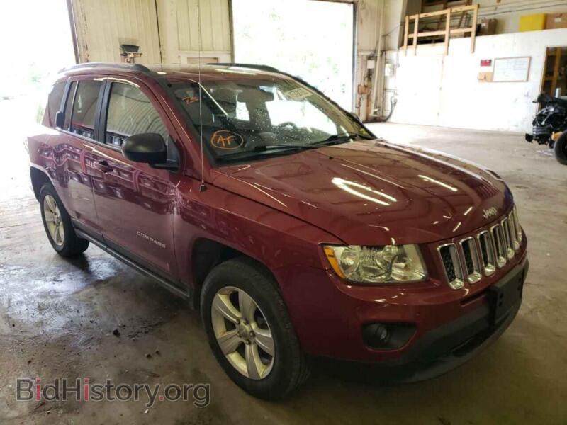 2012 Jeep COMPASS Compass LA (VIN 1C4NJDEB2CD577730) — photo 1 of 10, Copart, damage: minor dents/scratches