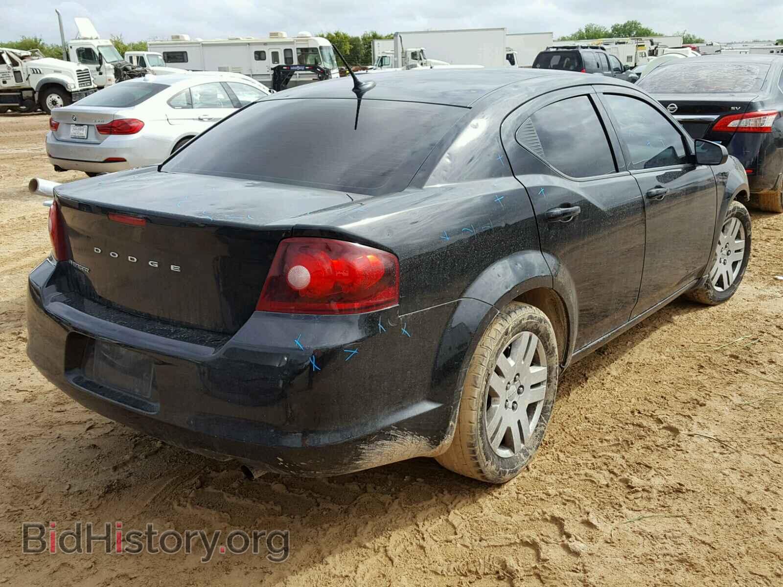 2012 DODGE AVENGER - VIN: 1C3CDZAB5CN216637 - Фото 4