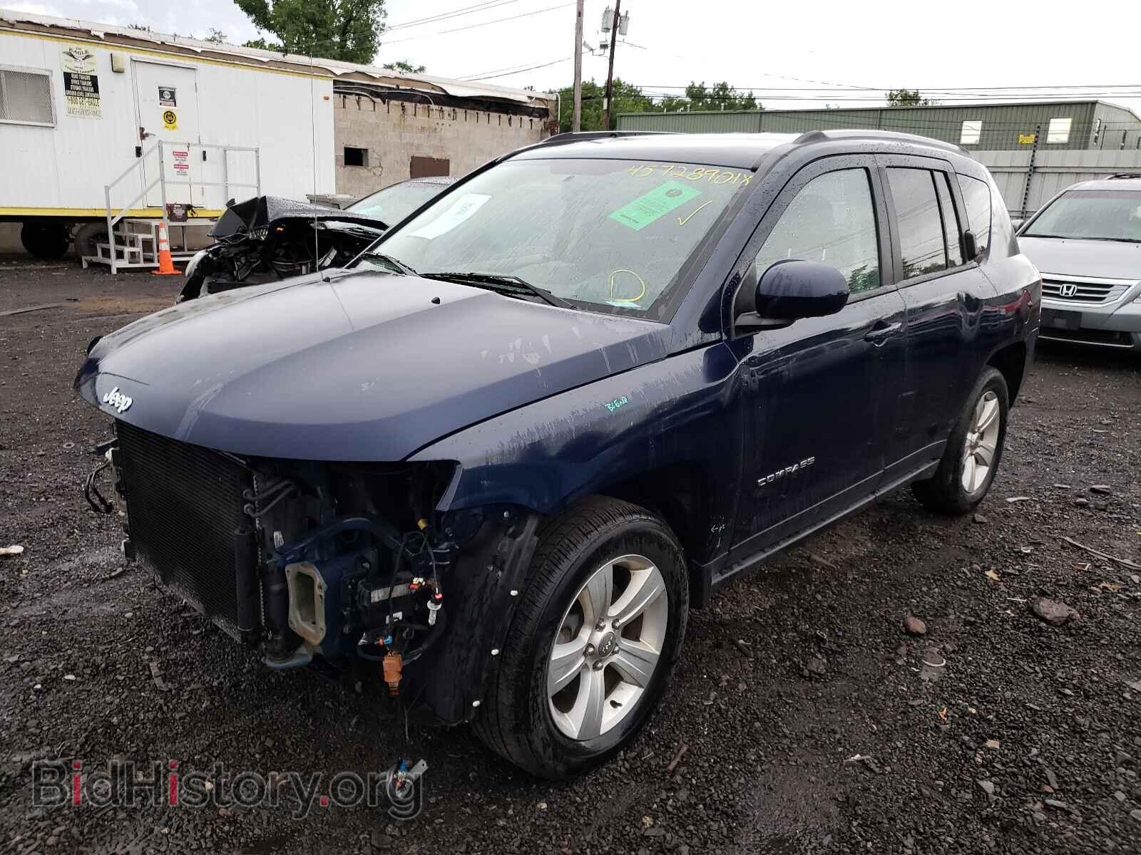 2015 JEEP COMPASS - VIN: 1C4NJDEBXFD395522 - Фото 2