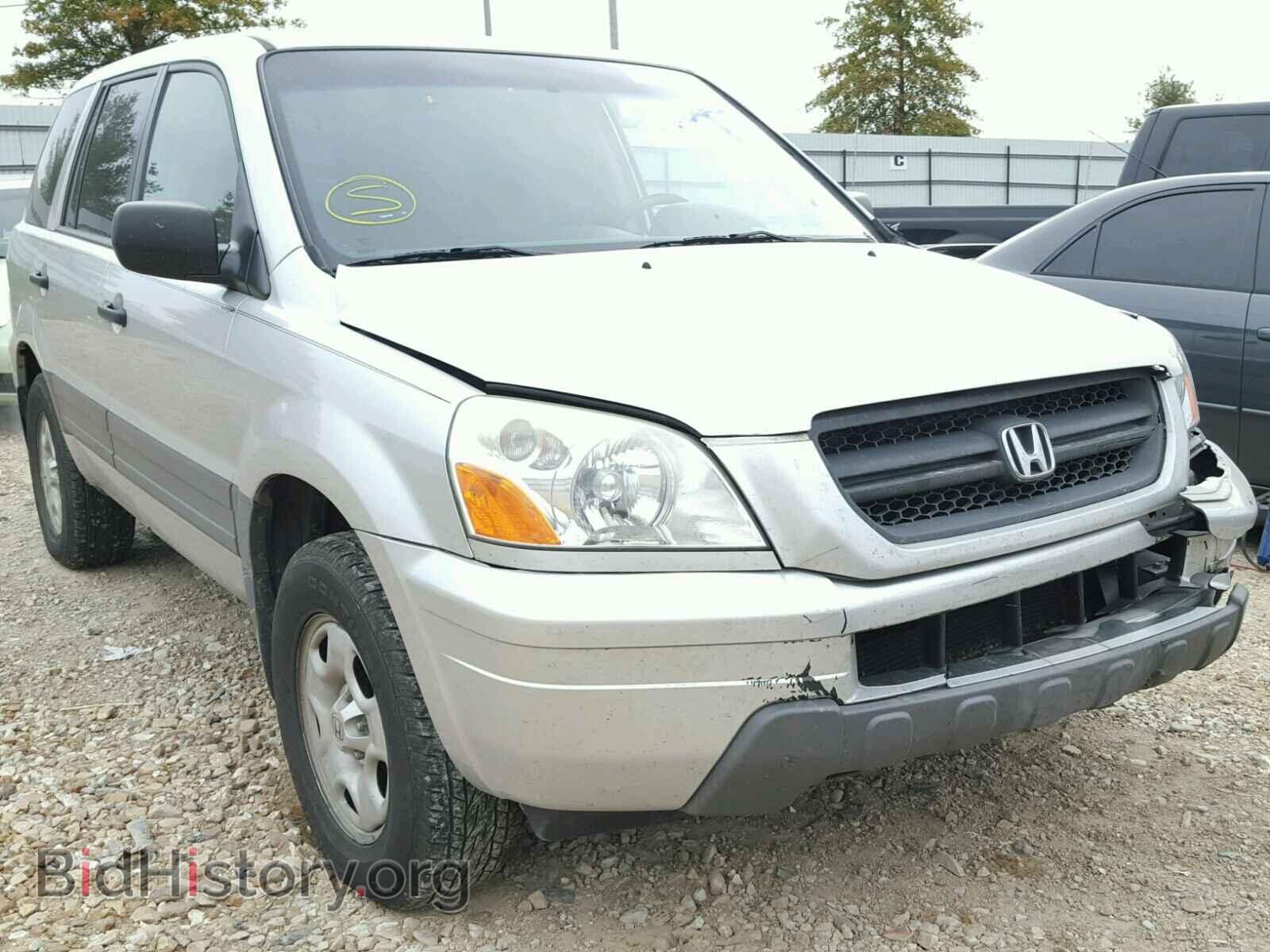 Photo 2HKYF18195H552336 - HONDA PILOT 2005