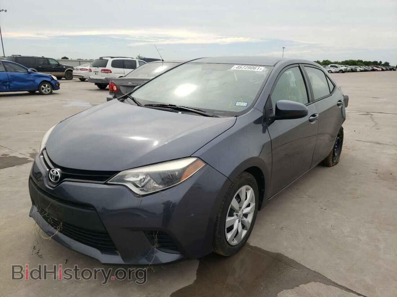 2014 TOYOTA COROLLA - VIN: 2T1BURHE4EC075685 - Фото 2