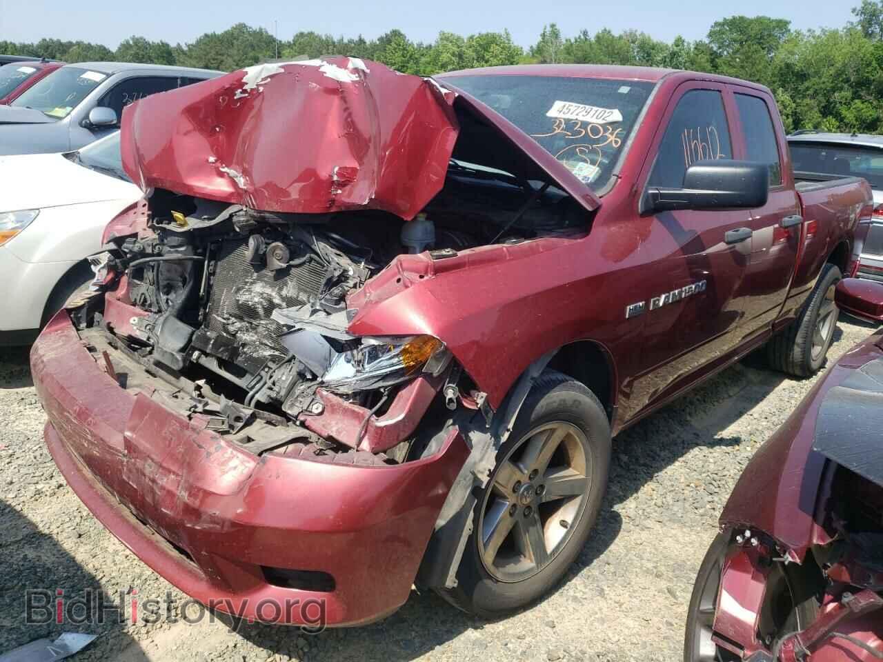 2012 DODGE RAM 1500 - VIN: 1C6RD6FT1CS323036 - Фото 2