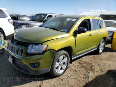 2012 Jeep COMPASS Sport, green — VIN 1C4NJDBB6CD650618, Copart