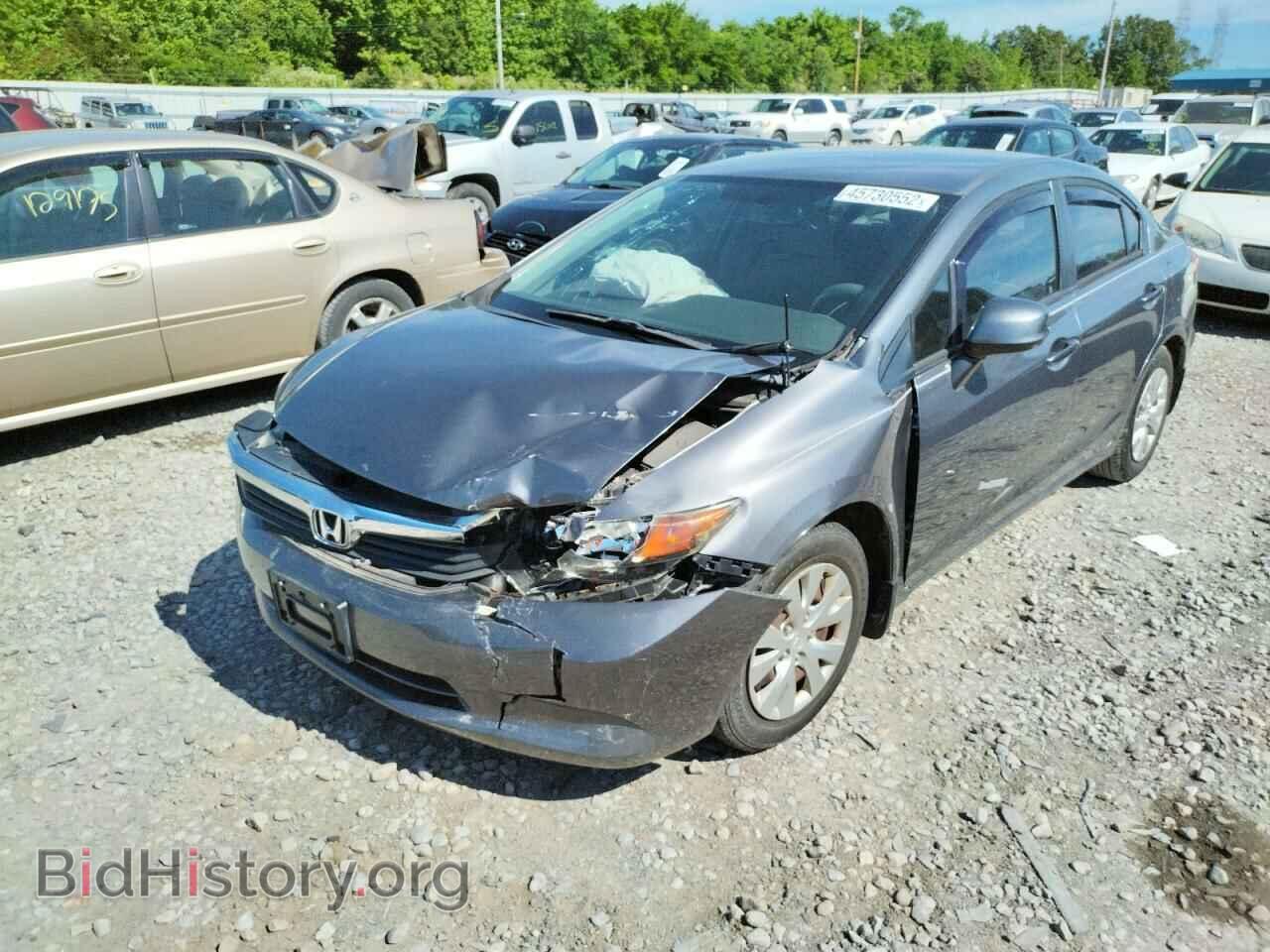 2012 HONDA CIVIC - VIN: 19XFB2F52CE061106 - Фото 2