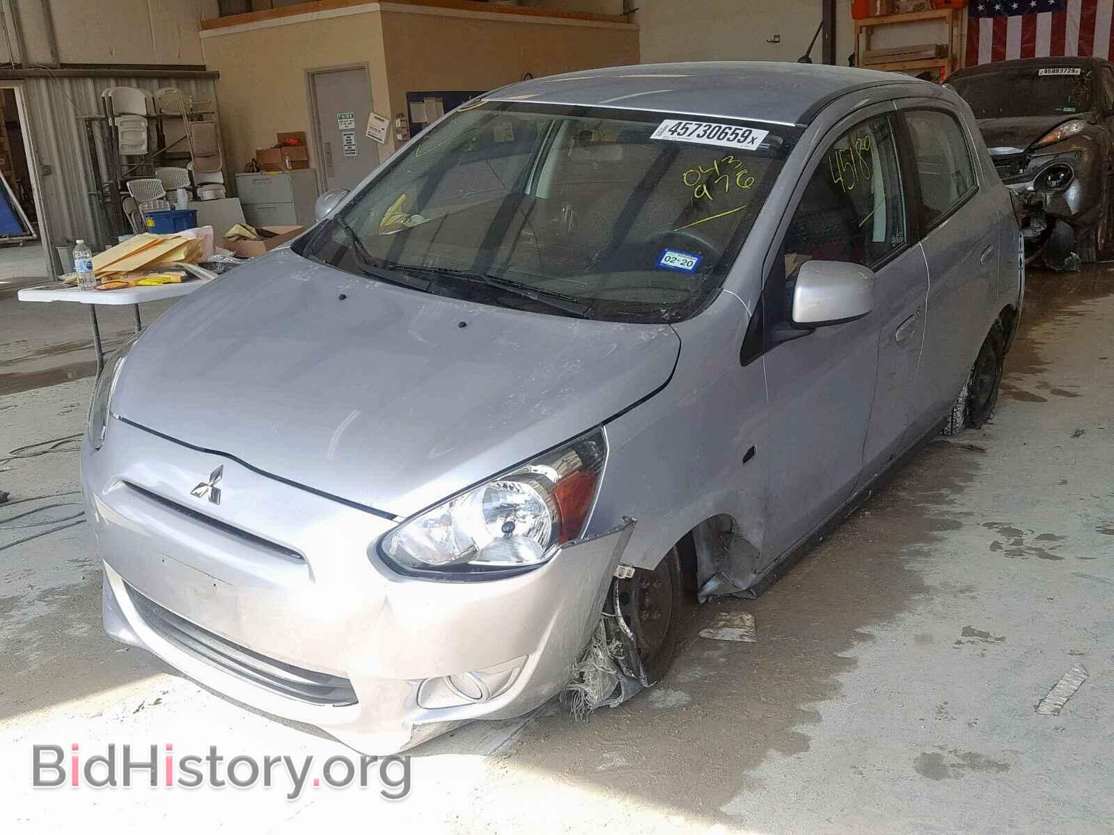 2015 MITSUBISHI MIRAGE - VIN: ML32A3HJ5FH043976 - Фото 2