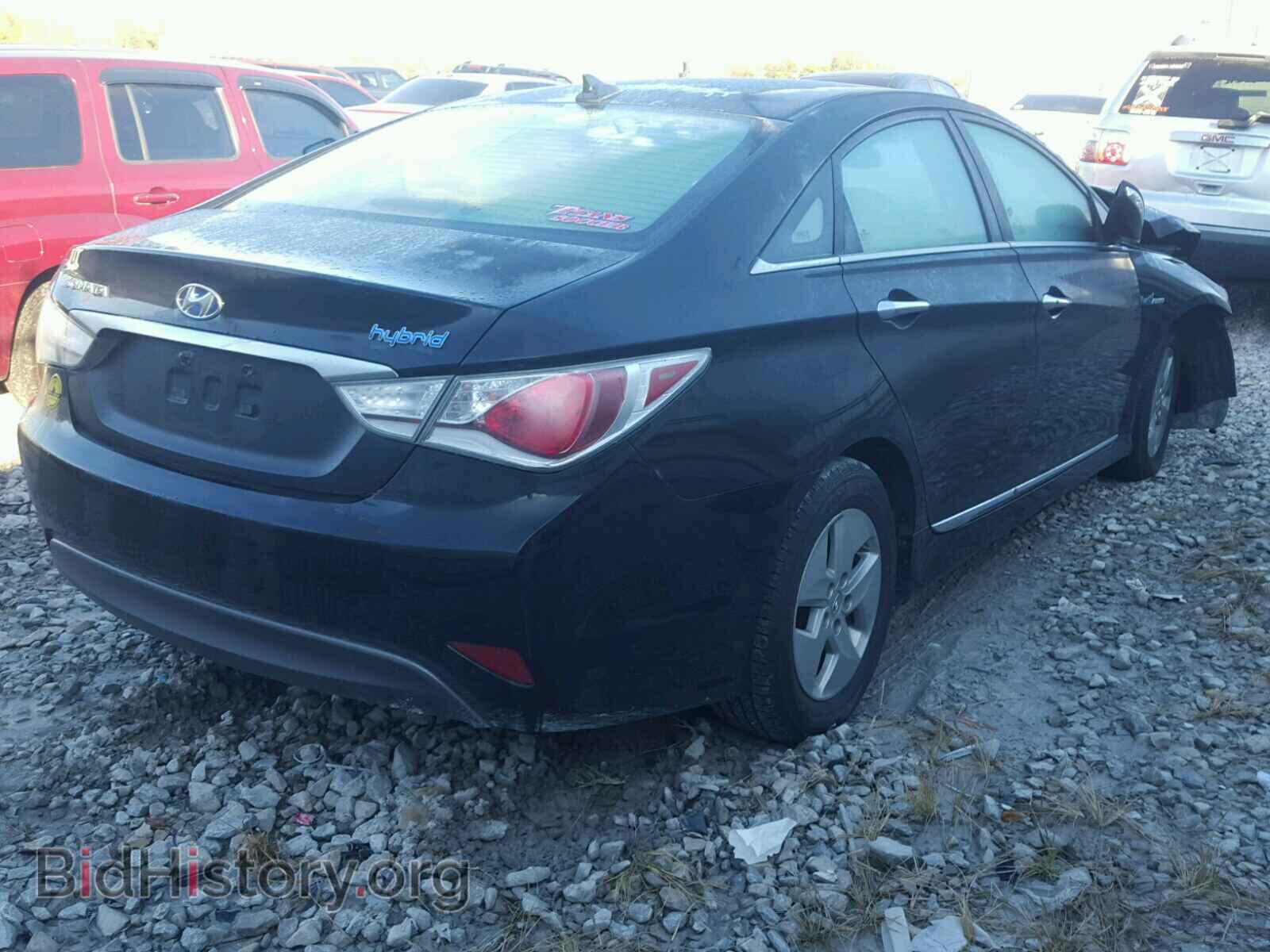 2012 HYUNDAI SONATA - VIN: KMHEC4A44CA041909 - Photo 4