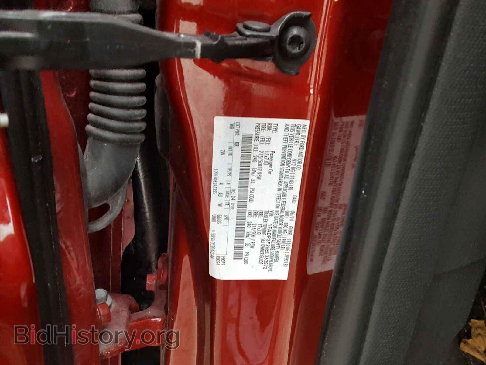 2014 FORD FOCUS - VIN: 1FADP3F26EL353572 - Фото 10