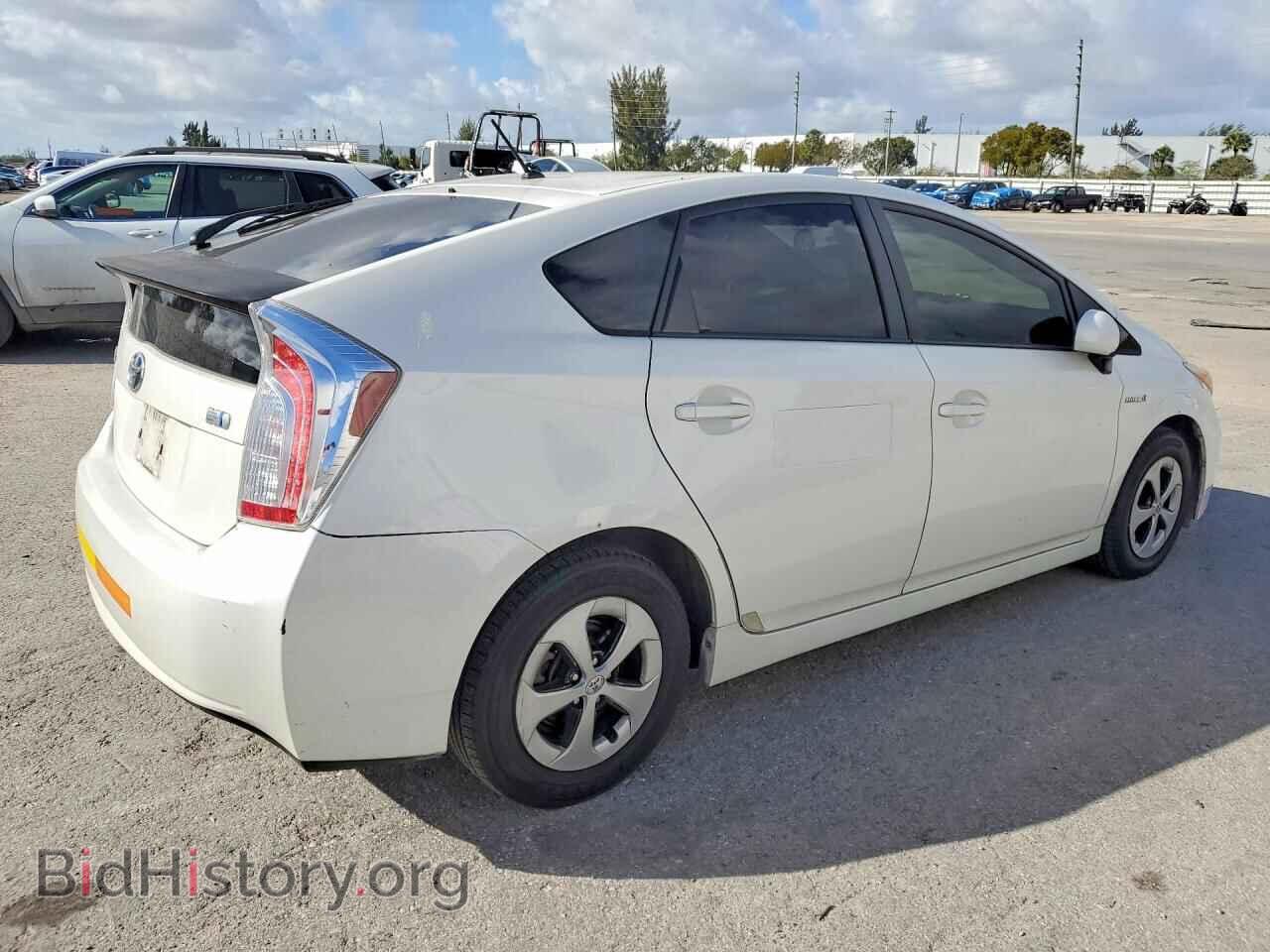 2012 TOYOTA PRIUS - VIN: JTDKN3DU9C5453355 - Фото 3