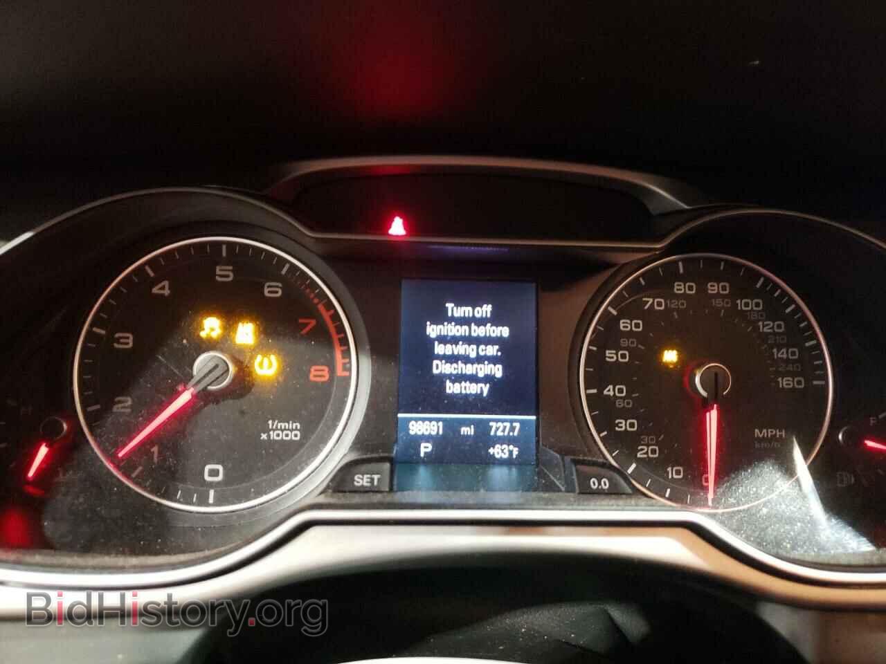 2013 AUDI A4 - VIN: WAUFFAFL8DN031745 - Фото 9