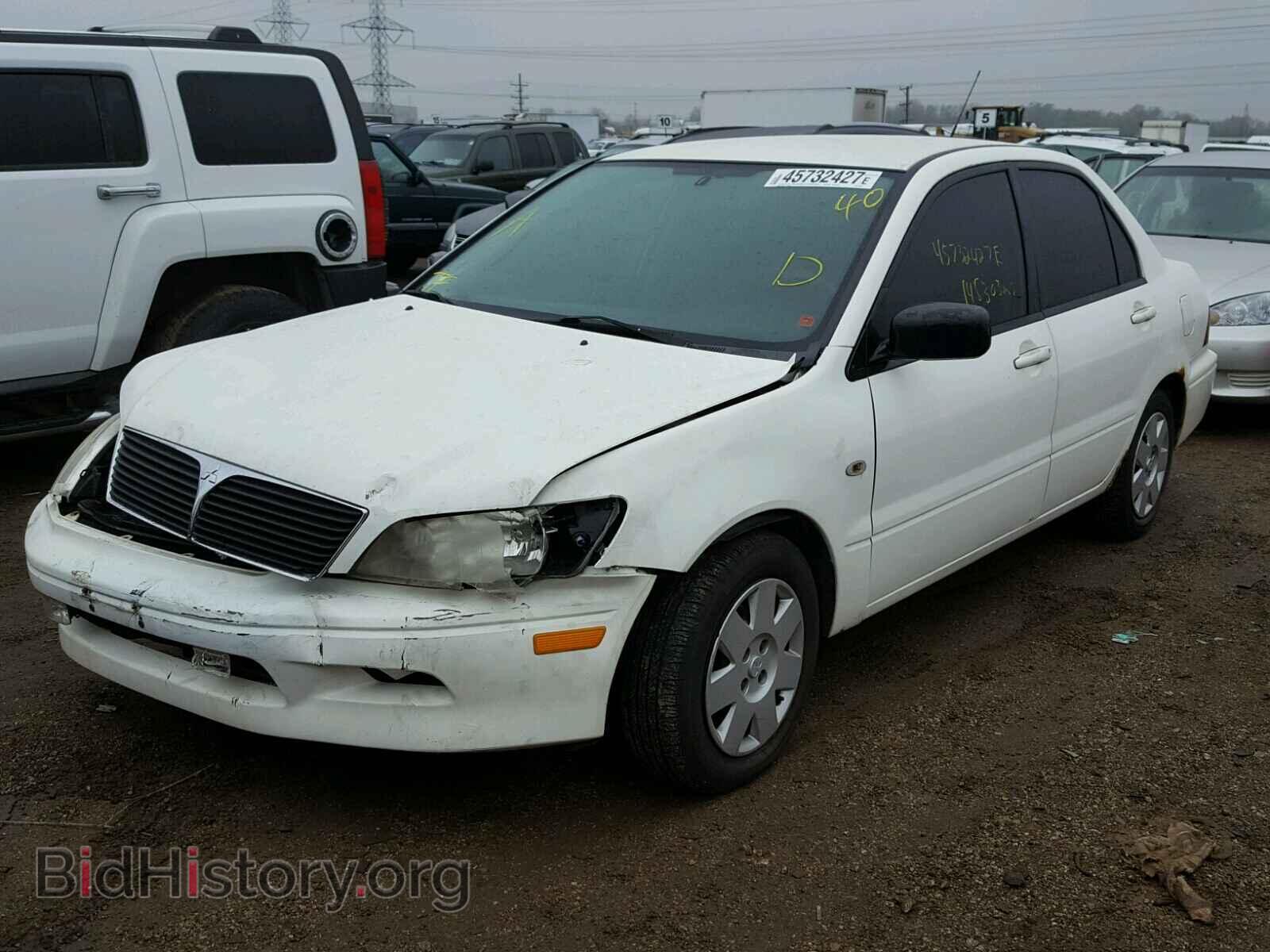 2003 MITSUBISHI LANCER - VIN: JA3AJ26E43U009280 - Фото 2