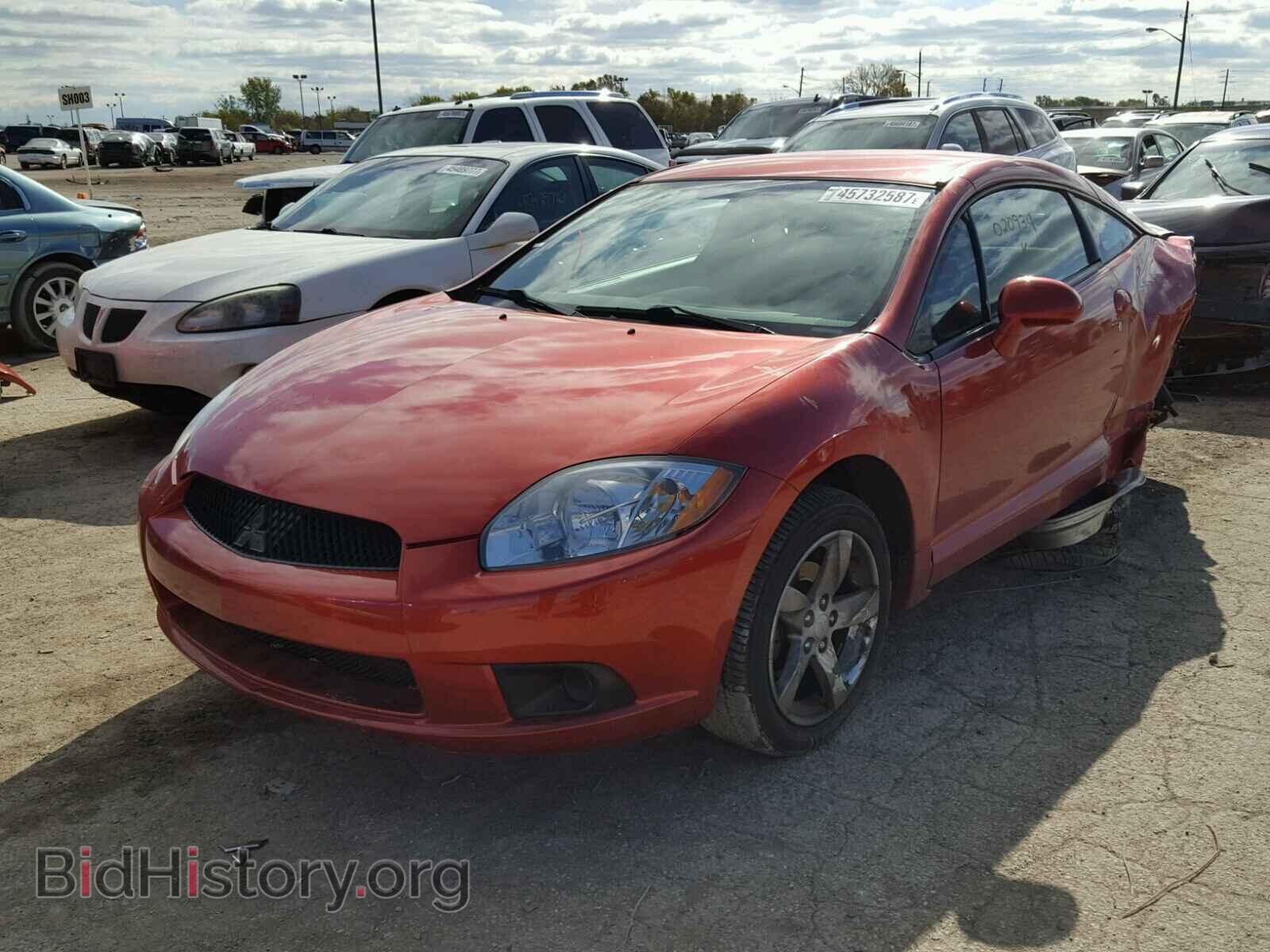 2009 MITSUBISHI ECLIPSE - VIN: 4A3AK24F09E020934 - Фото 2