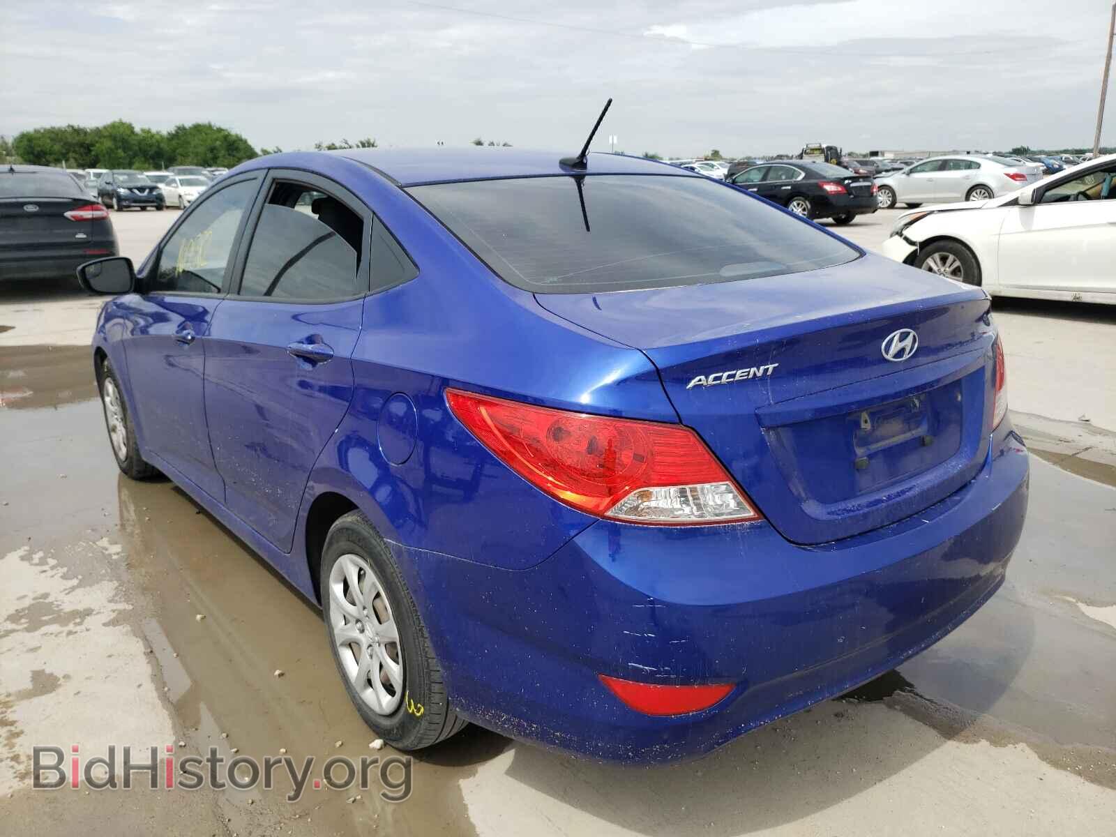 2014 HYUNDAI ACCENT - VIN: KMHCT4AE1EU712700 - Фото 3