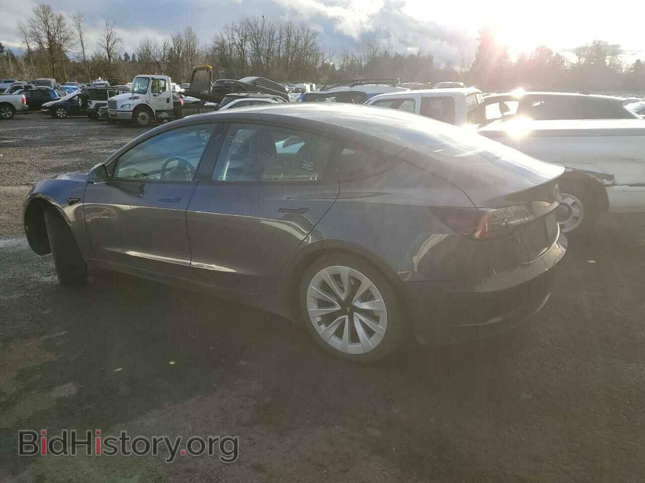 2022 TESLA MODEL 3 - VIN: 5YJ3E1EA7NF371235 - Photo 2