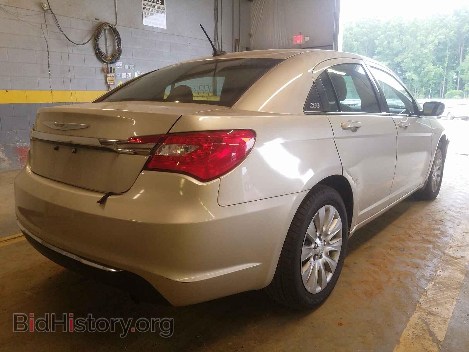 2014 CHRYSLER 200 - VIN: 1C3CCBAB3EN208047 - Фото 4