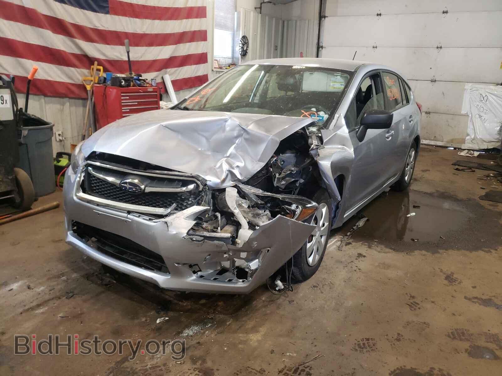 2015 SUBARU IMPREZA - VIN: JF1GPAA65F8257741 - Фото 2