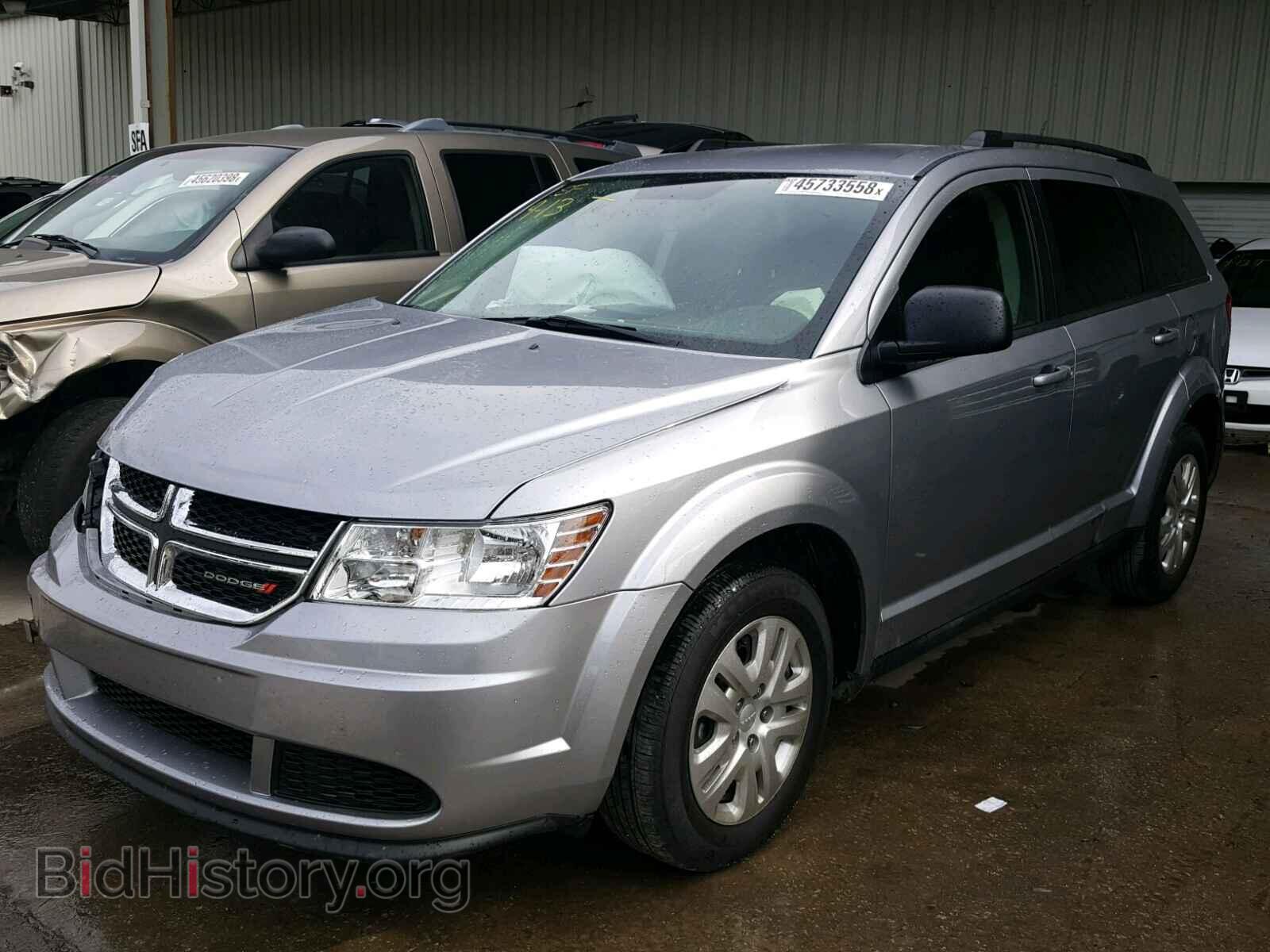 2018 DODGE JOURNEY SE - VIN: 3C4PDCAB4JT302321 - Фото 2