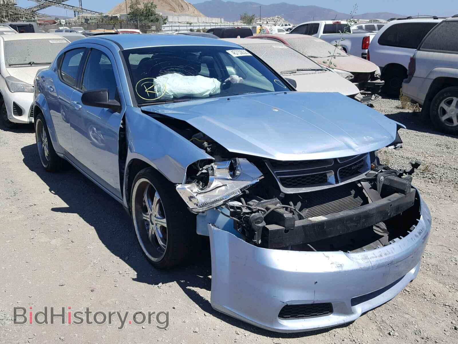 Photo 1C3CDZAB6DN660787 - DODGE AVENGER 2013