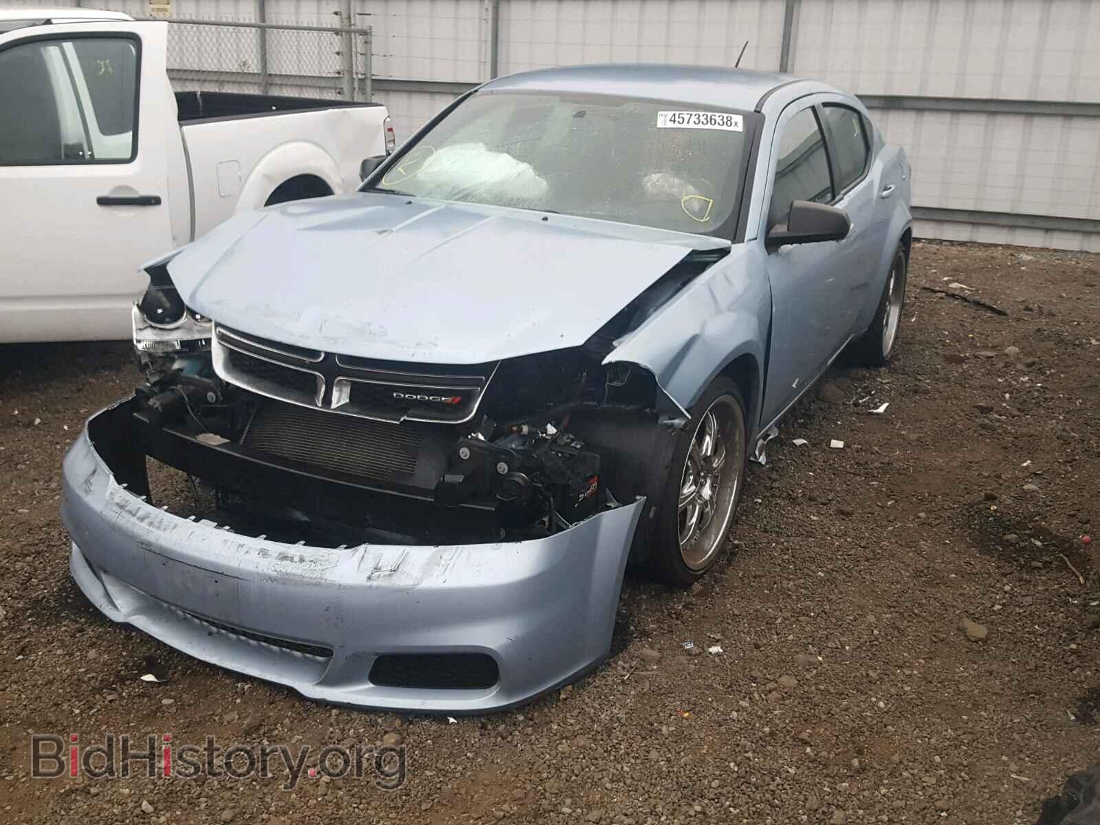 2013 DODGE AVENGER - VIN: 1C3CDZAB6DN660787 - Фото 2