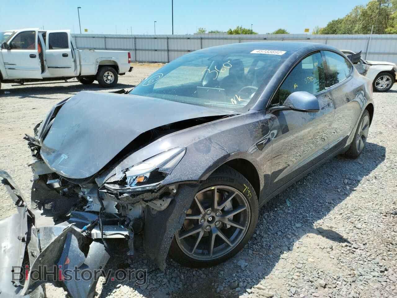 2022 TESLA MODEL 3 - VIN: 5YJ3E1EB6NF167146 - Photo 2