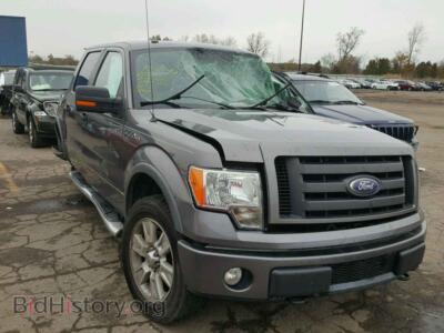2010 Ford F150, gray — VIN 1FTFW1EV9AFC83922, Copart