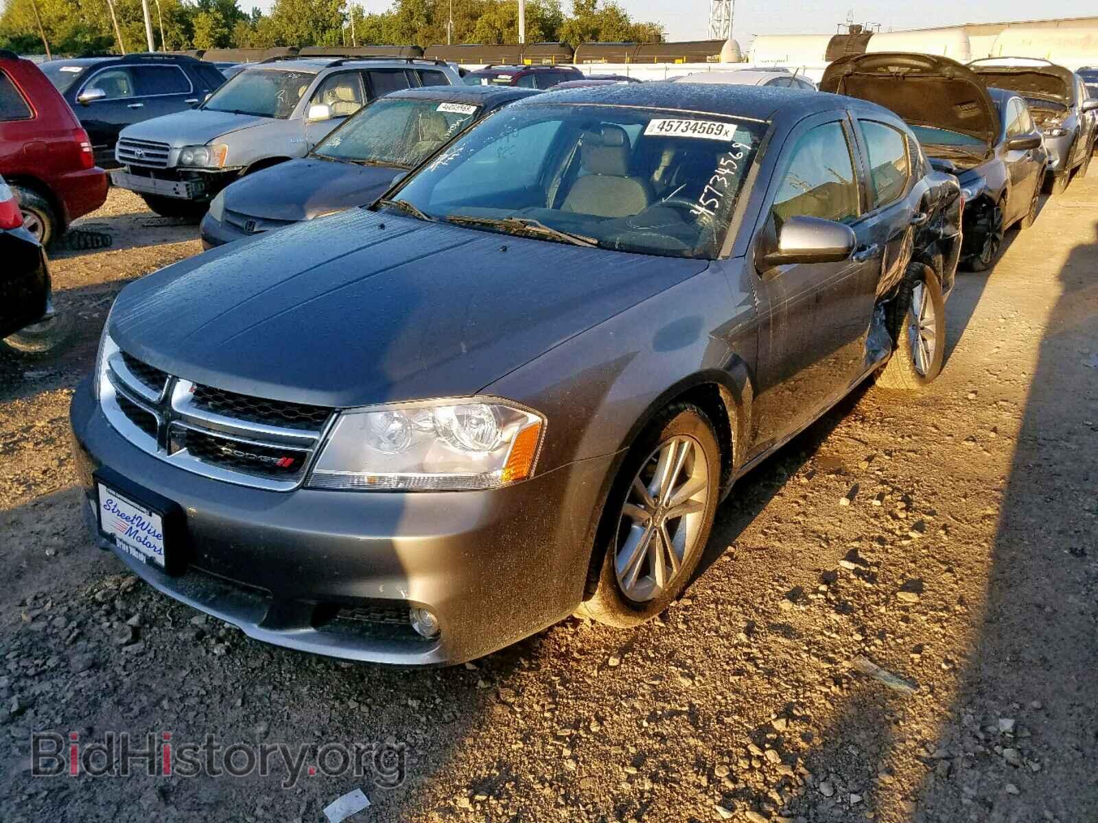 2012 DODGE AVENGER - VIN: 1C3CDZCB0CN239983 - Фото 2