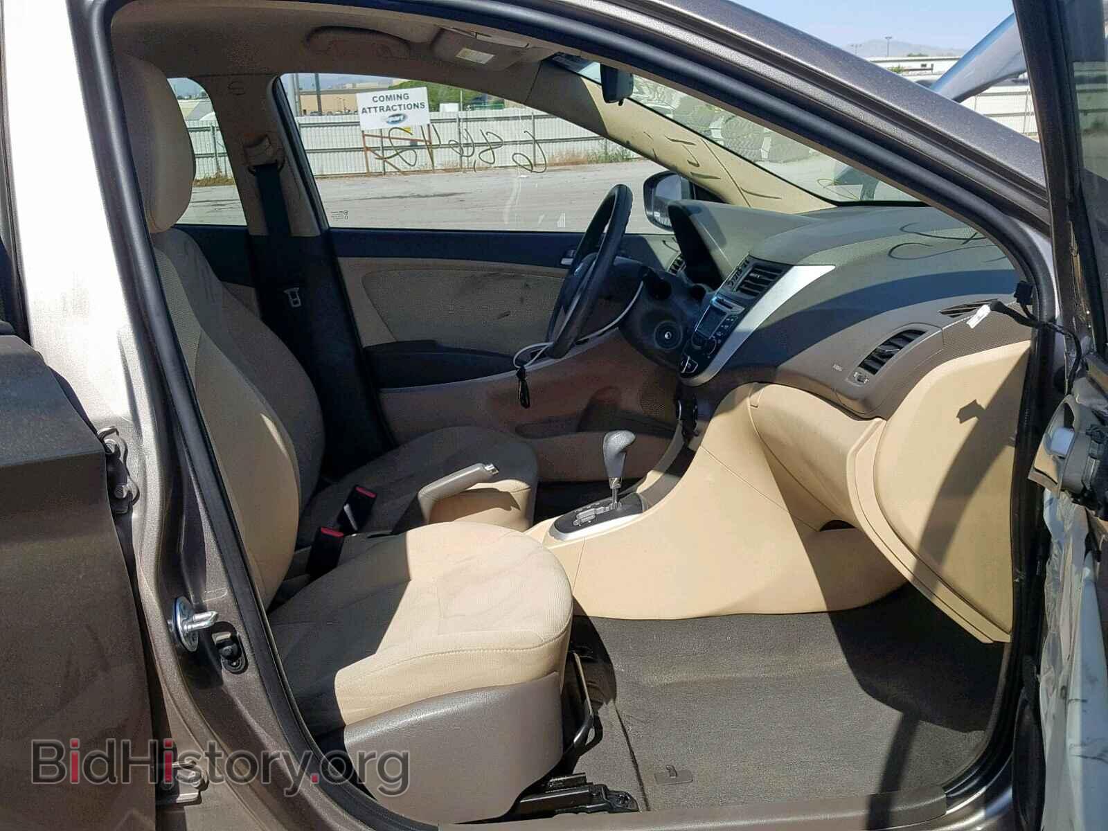 2013 HYUNDAI ACCENT - VIN: KMHCT4AE7DU497628 - Фото 5