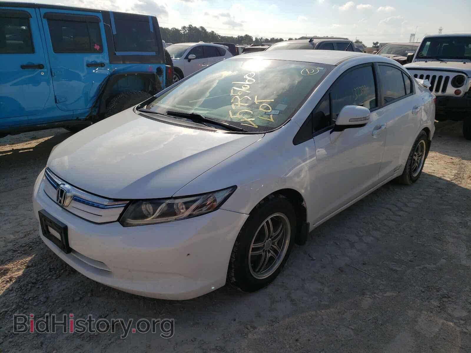 2012 HONDA CIVIC - VIN: JHMFB4F37CS000954 - Фото 2