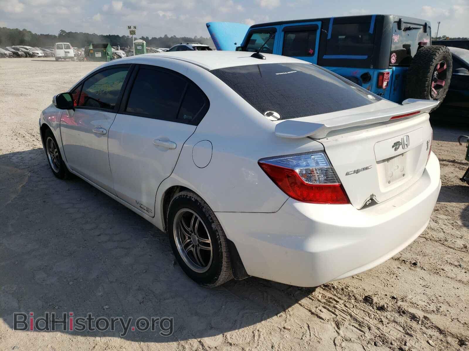 2012 HONDA CIVIC - VIN: JHMFB4F37CS000954 - Фото 3