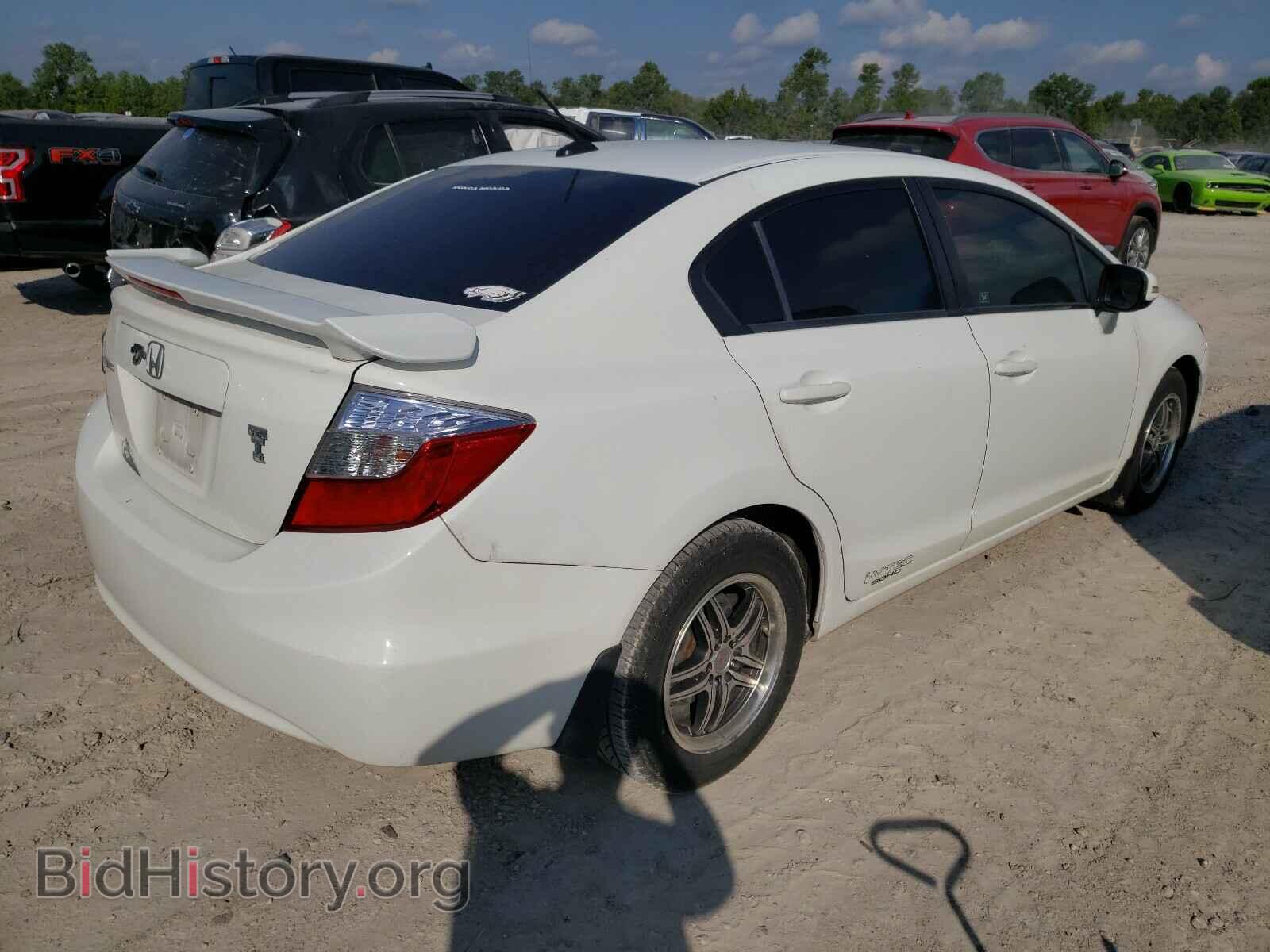 2012 HONDA CIVIC - VIN: JHMFB4F37CS000954 - Фото 4