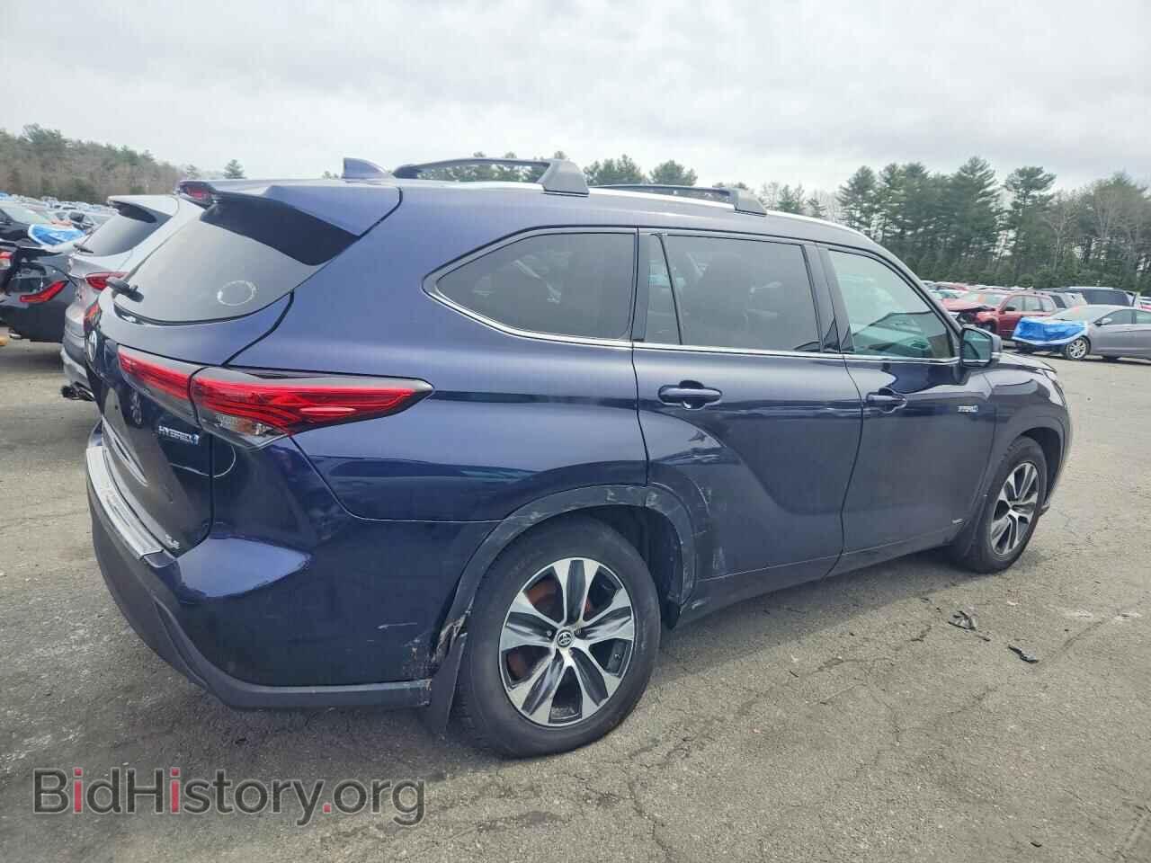 2020 TOYOTA HIGHLANDER - VIN: 5TDHBRCH3LS502425 - Фото 3