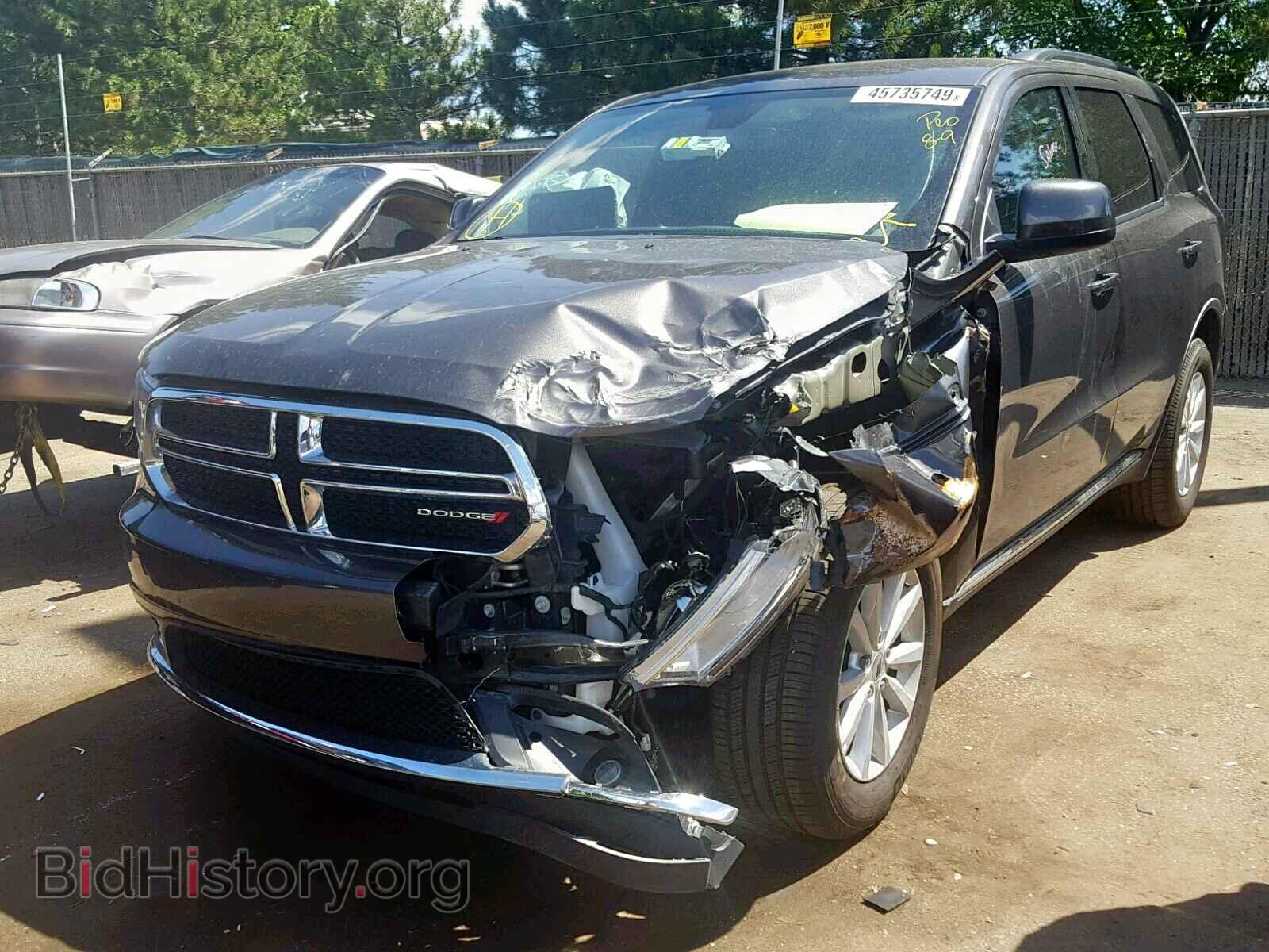 2019 DODGE DURANGO SX - VIN: 1C4RDJAG6KC663877 - Photo 2