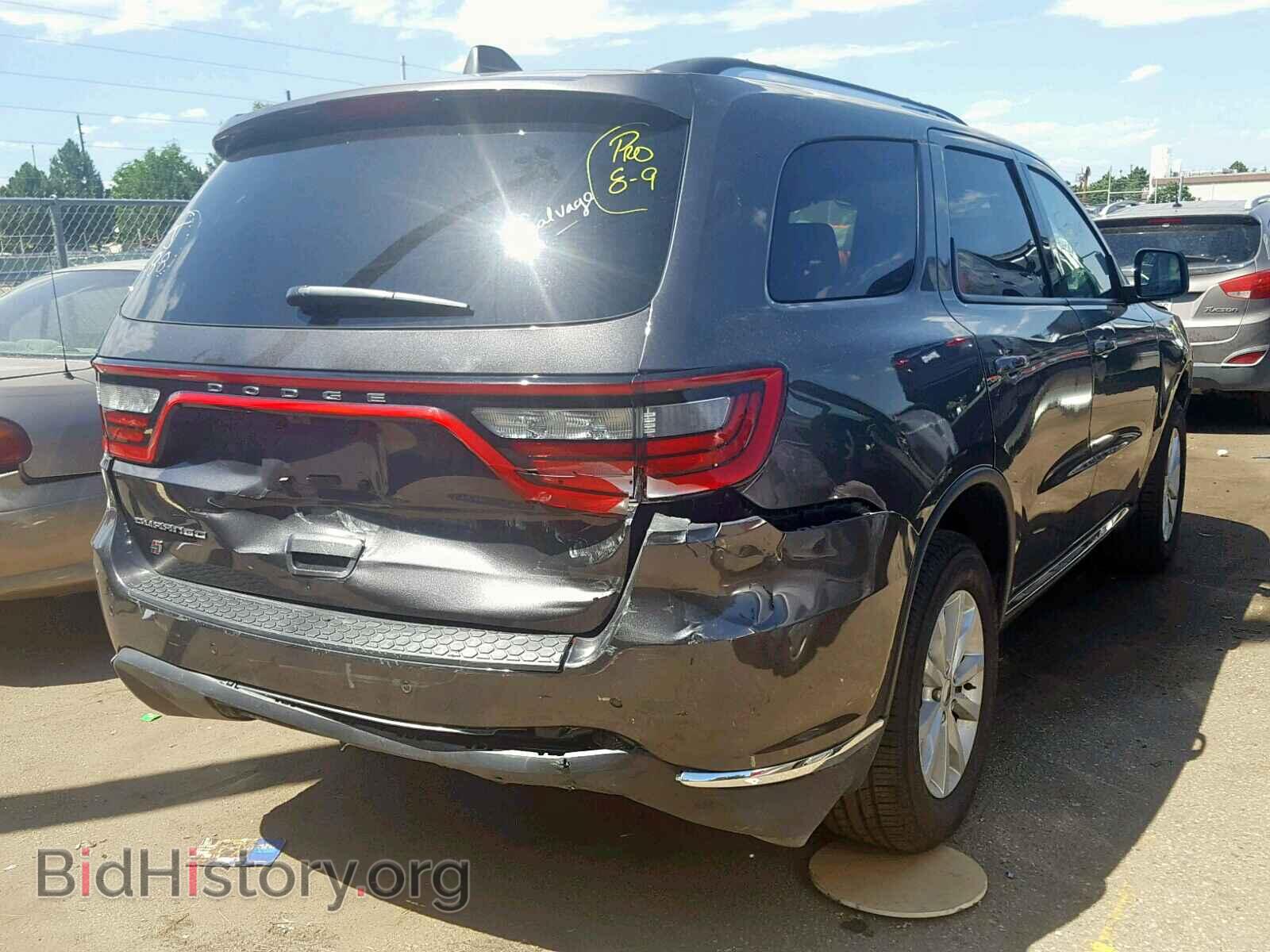 2019 DODGE DURANGO SX - VIN: 1C4RDJAG6KC663877 - Photo 4