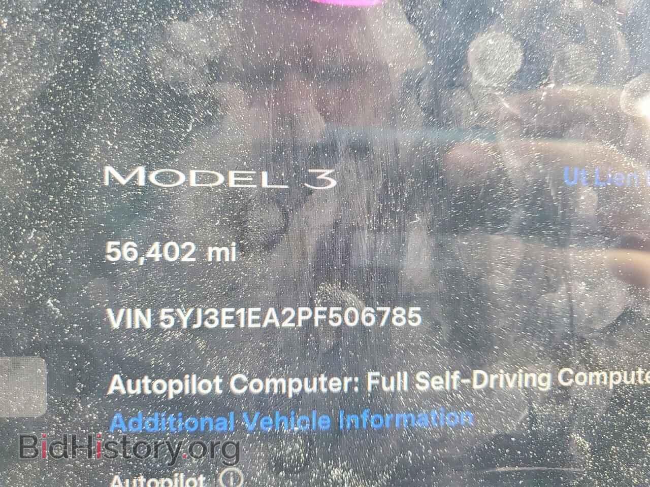 2023 TESLA MODEL 3 - VIN: 5YJ3E1EA2PF506785 - Photo 9