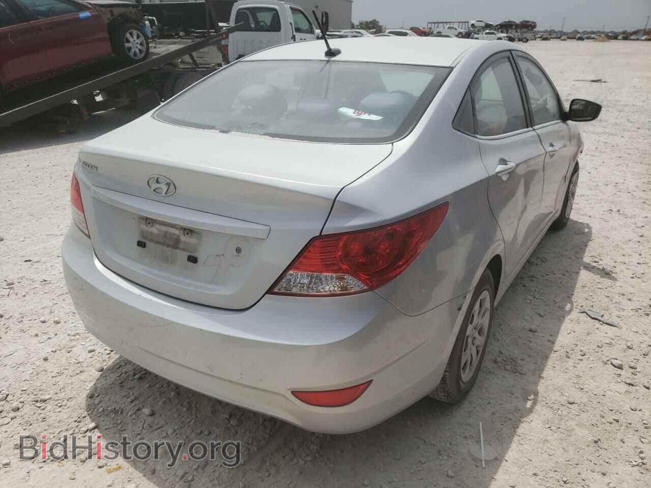 2014 HYUNDAI ACCENT - VIN: KMHCT4AE0EU669449 - Фото 4