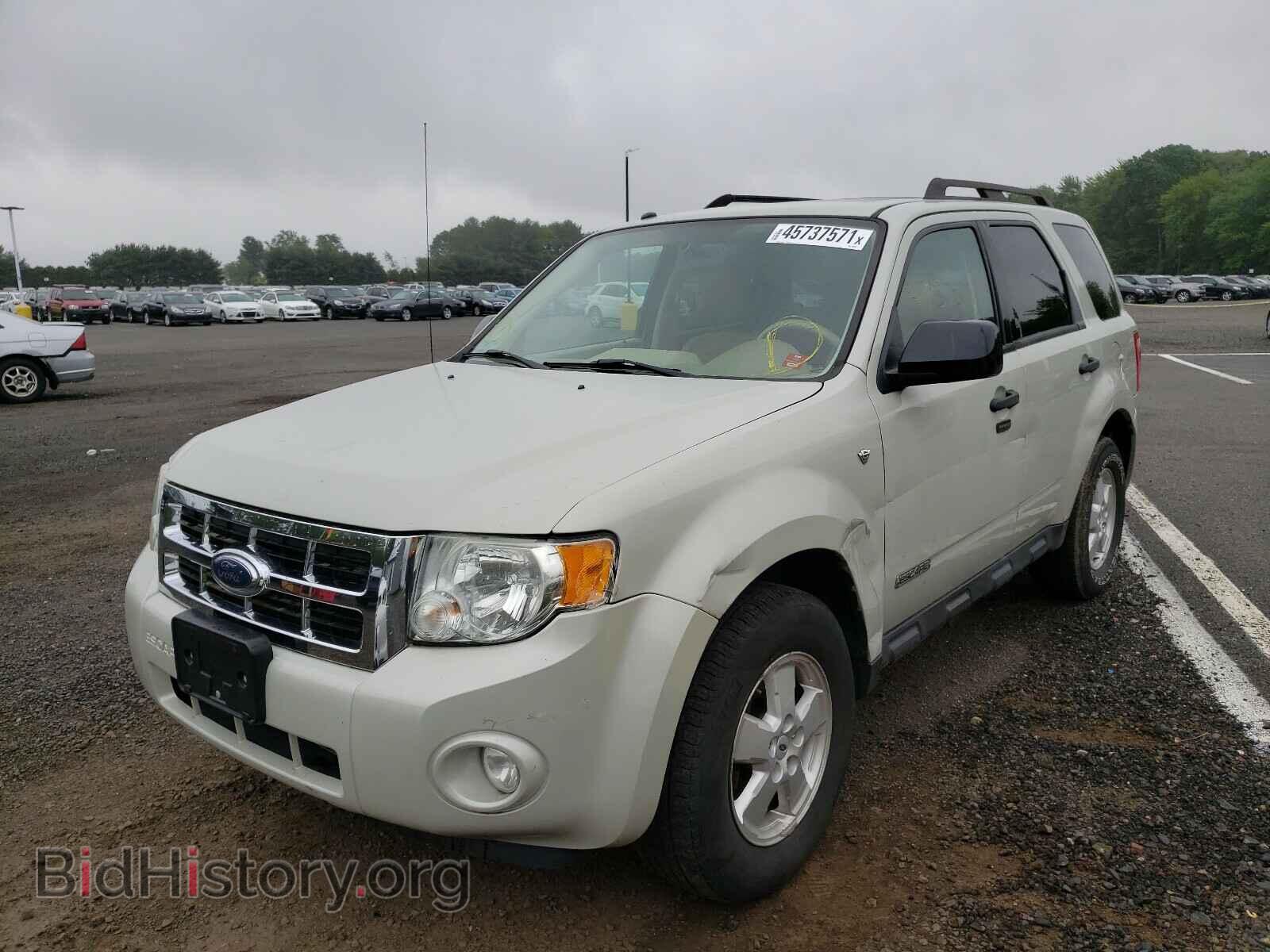 2008 FORD ESCAPE - VIN: 1FMCU93158KE51978 - Фото 2