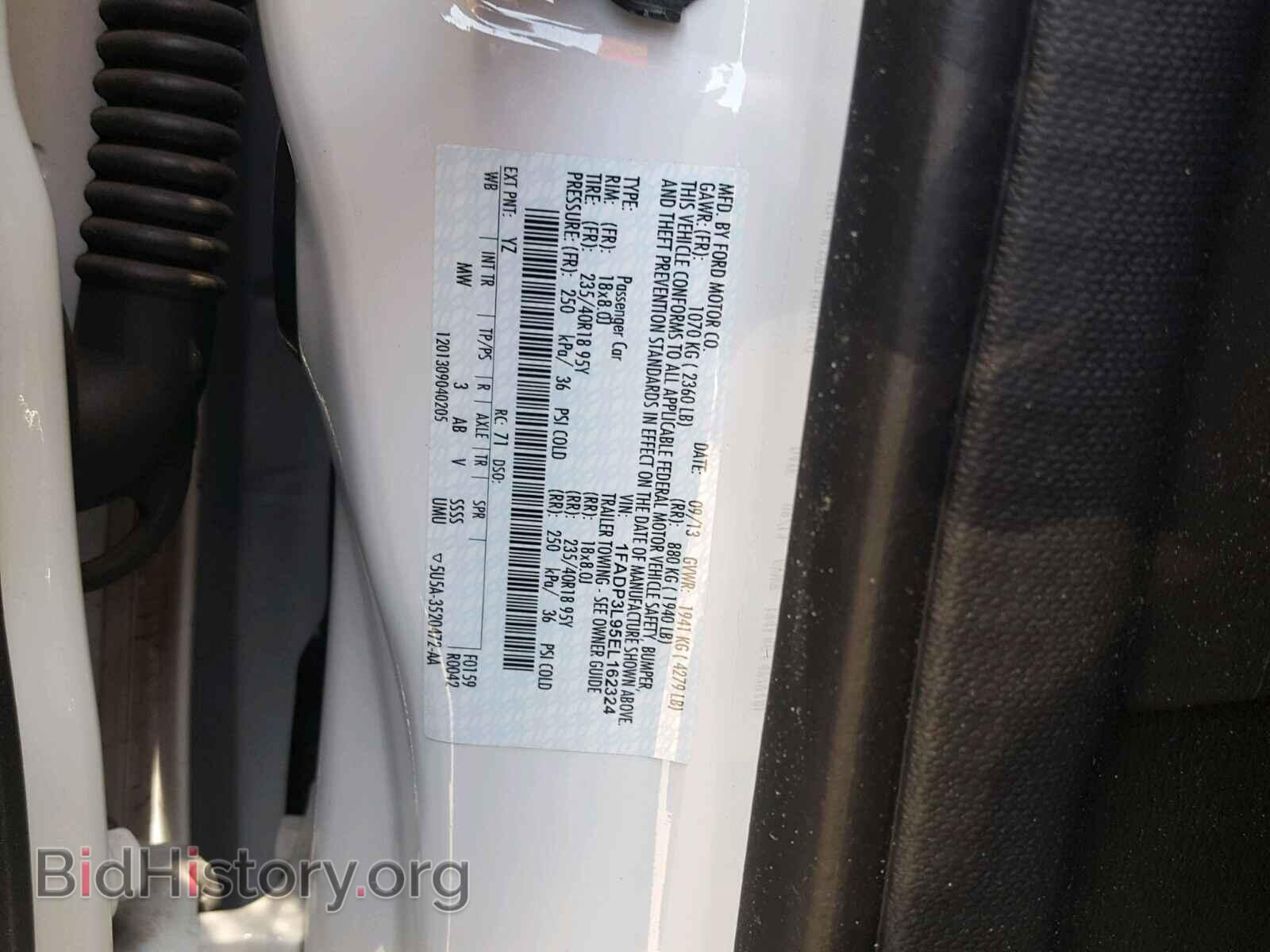 2014 FORD FOCUS - VIN: 1FADP3L95EL162324 - Photo 10
