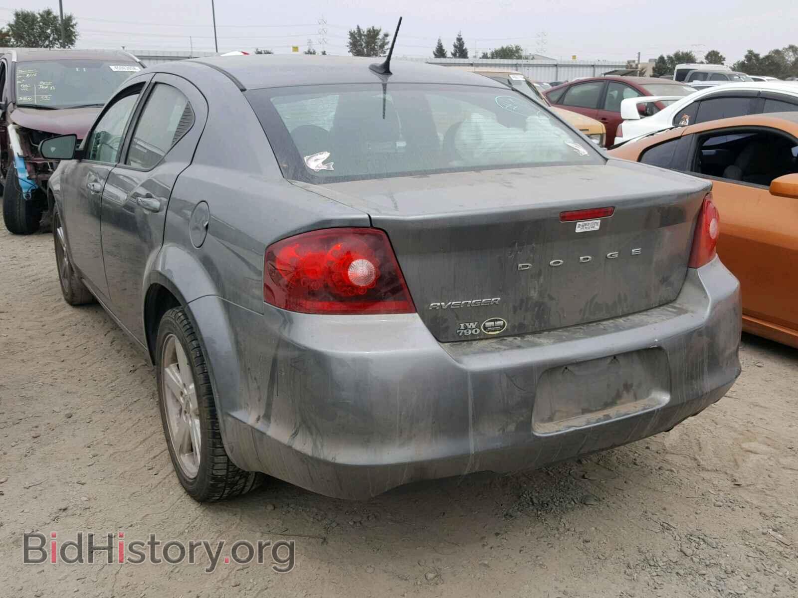 2013 DODGE AVENGER - VIN: 1C3CDZAB0DN563634 - Фото 3