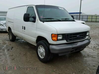 2007 Ford ECONOLINE, белый — VIN 1FTNE24LX7DA46851, Copart