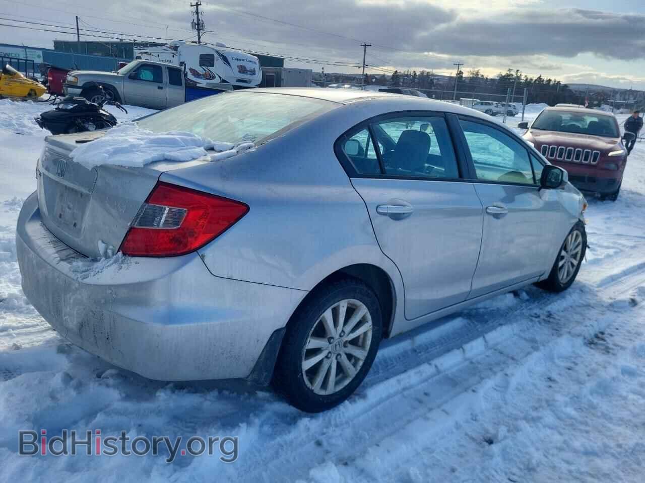 2012 HONDA CIVIC - VIN: 2HGFB2F57CH028866 - Фото 3