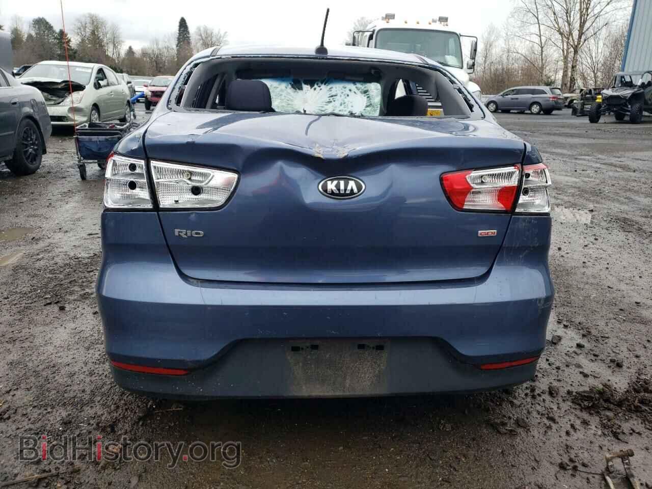 2016 KIA RIO - VIN: KNADM4A38G6669644 - Фото 6