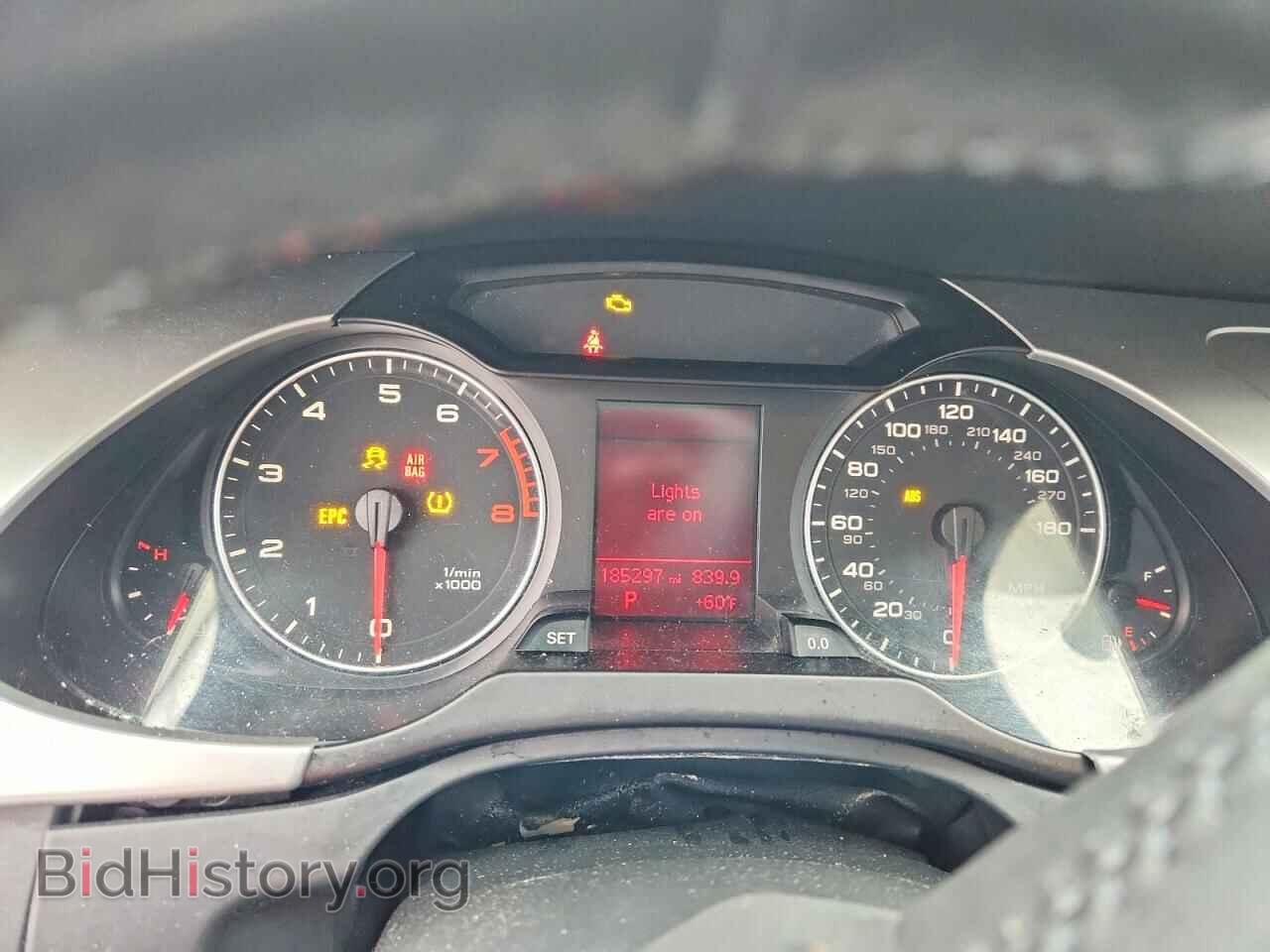 2011 AUDI A4 - VIN: WAUBFAFL6BA087055 - Фото 9