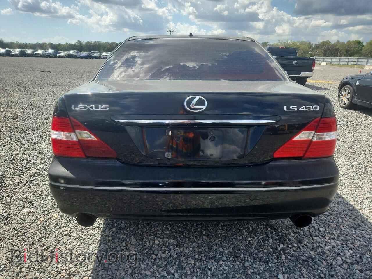 2005 LEXUS LS500 - VIN: JTHBN36F755006393 - Фото 6