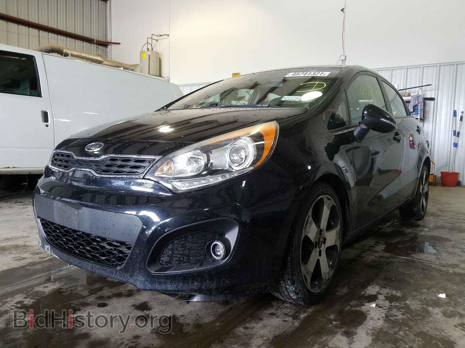 2012 KIA RIO - VIN: KNADN5A35C6067149 - Фото 2