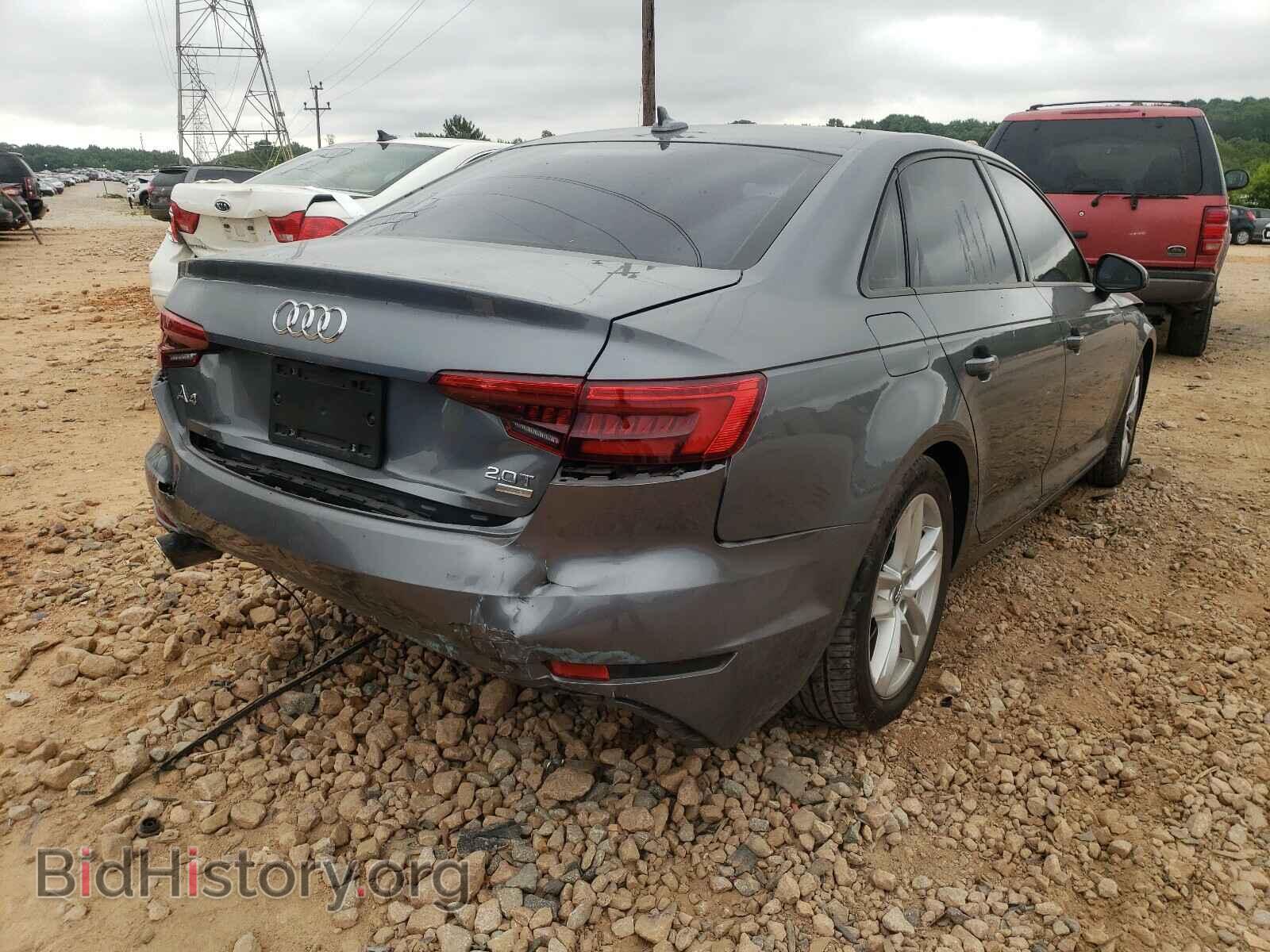 2017 AUDI A4 - VIN: WAUGMAF46HN043787 - Фото 4
