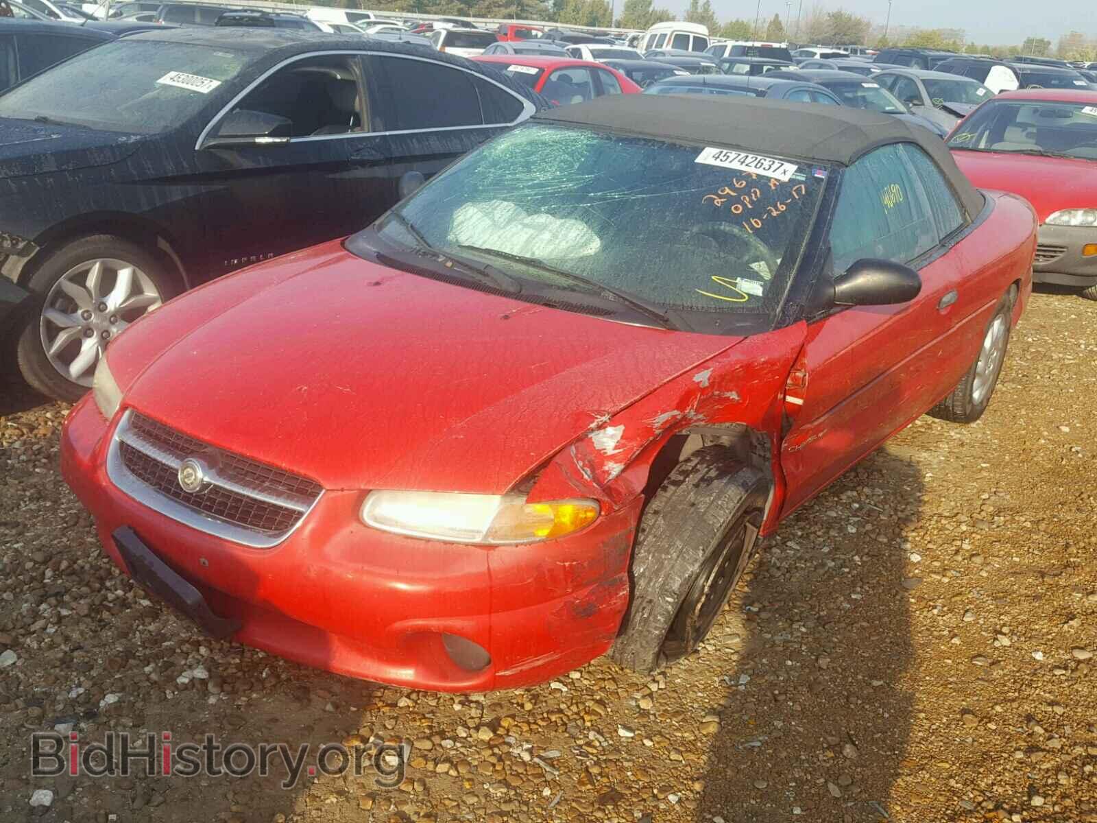 1998 CHRYSLER SEBRING - VIN: 3C3EL45H3WT283934 - Фото 2