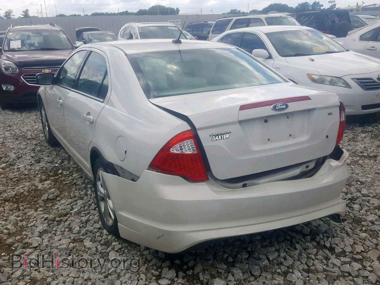 2012 FORD FUSION SE - VIN: 3FAHP0HAXCR258564 - Фото 3