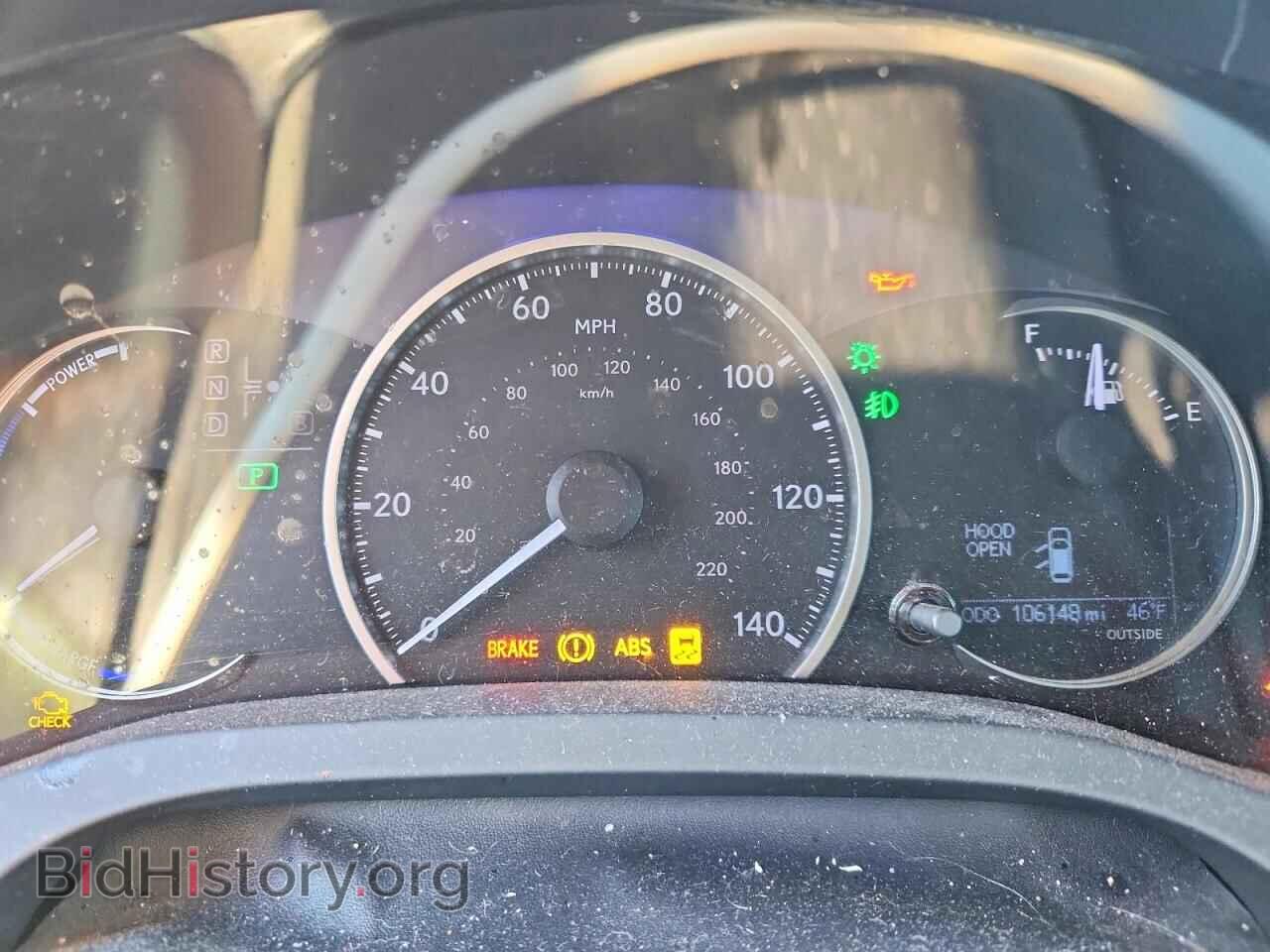 2012 LEXUS CT 200 - VIN: JTHKD5BH7C2103467 - Photo 9
